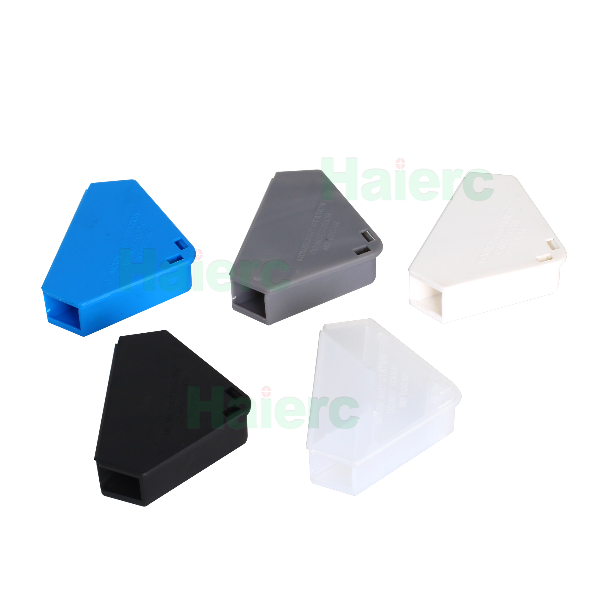 >Haierc Small Compact Design Rodent Bait Station PP Mouse Bait Station HC2112